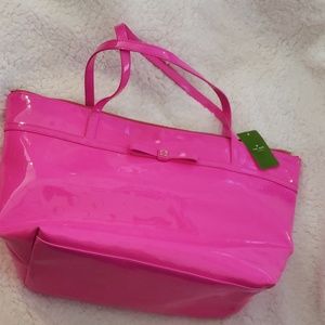 Kate spade pink tote bag NWT